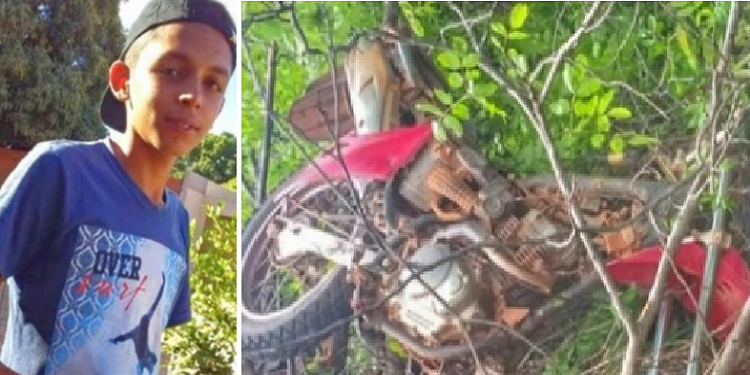 Adolescente de 15 anos morre em acidente de moto